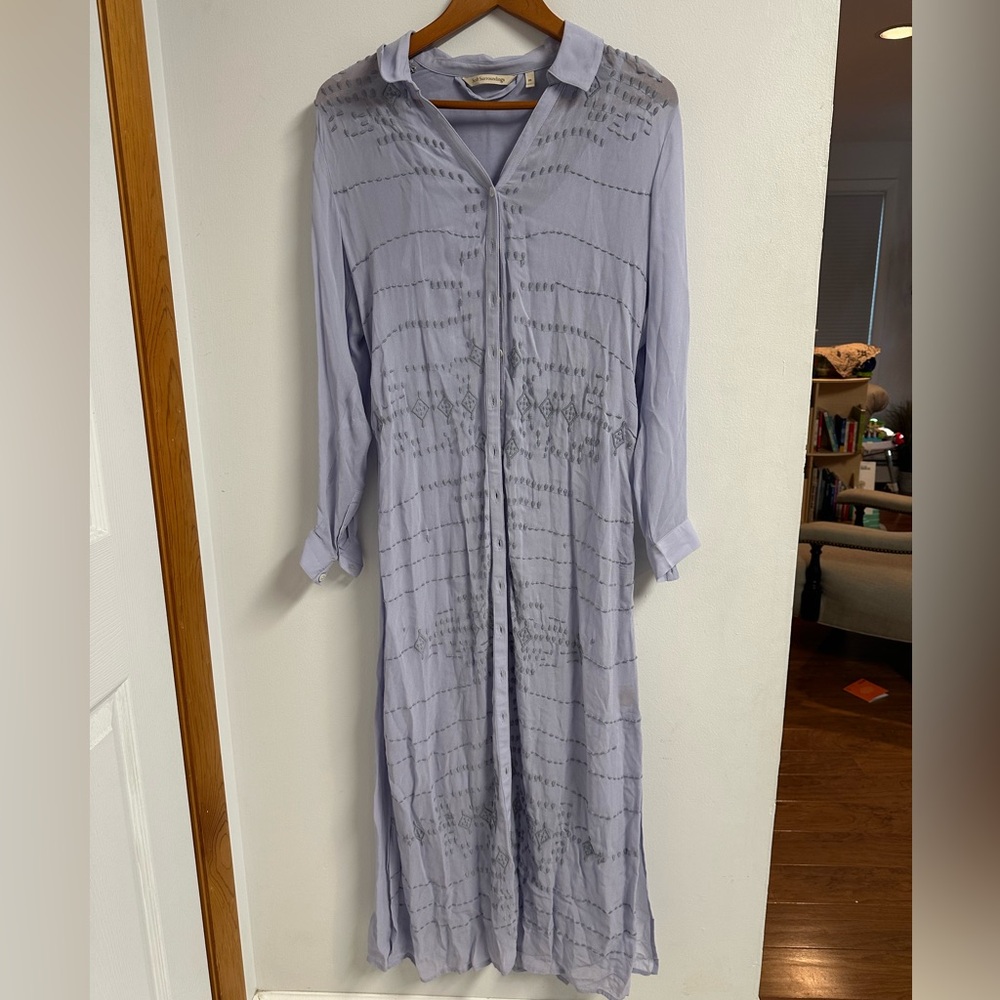 Soft Surroundings Lavender Blouse